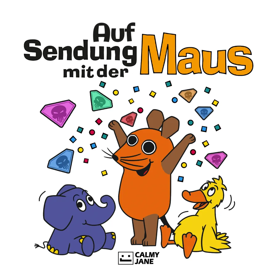 Auf Sendung mit der Maus sticker